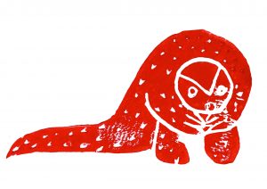 Pangoin Print - Red